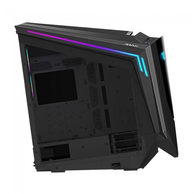 Gigabyte AORUS C700 GLASS ATX FullTower Black Case with Window Without Power Supply