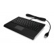 KeySonic ACK-3410 (US) keyboard Office USB US English Black