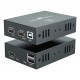 LevelOne HVE-8111 AV extender AV transmitter & receiver Black