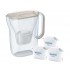 Brita Style Essential filter jug + 3 Maxtra Pro Pure Performance filter cartridges (sand-coloured)