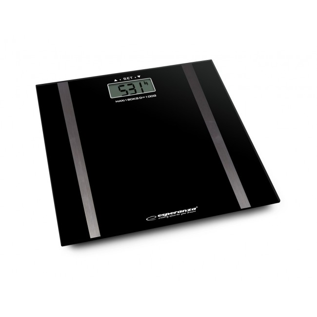 Esperanza EBS018K personal scale Electronic personal scale Rectangle Black