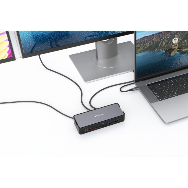 Verbatim CDS-15 Wired USB 3.2 Gen 1 (3.1 Gen 1) Type-C Black, Grey Verbatim CDS-15 Wired USB 3.2 Gen 1 (3.1 Gen 1) Type-C Black, Grey