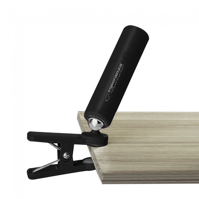 Esperanza ELD118K LED desk lamp 3in1 Black