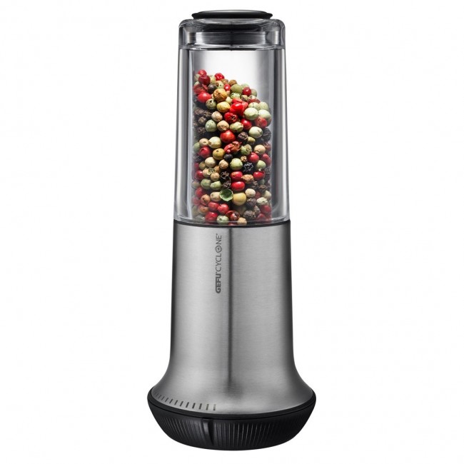GEFU 34627 Rotary grater Black, Stainless steel, Transparent