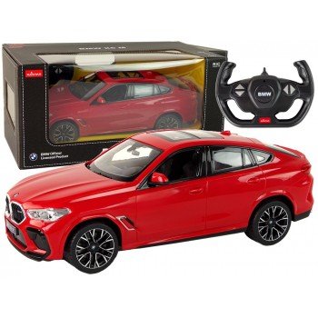 Auto Samoch d Zdalnie Sterowany RC BMW X6 Rastar Pilot Czerwone 1:14