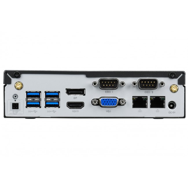 Shuttle XPC slim Barebone DL40N, Intel N150, 1x DDR5, 2x LAN (2x 2.5Gbit), 2xCOM,1xHDMI,1xDP, 1x VGA, fanless, 24/7 permanent operation