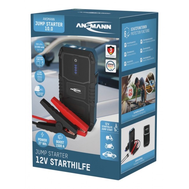 Ansmann Jump Starter 10.0 1500 A Ansmann Jump Starter 10.0 1500 A