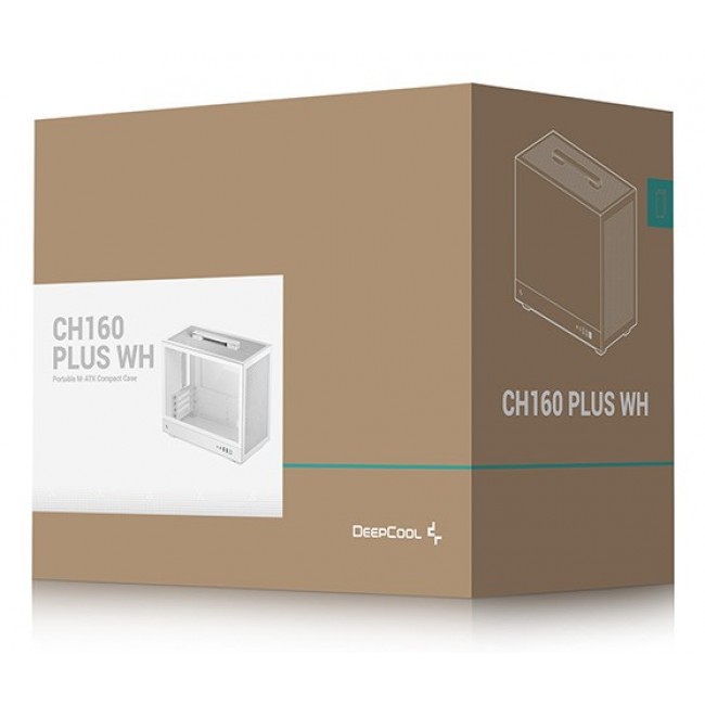 DeepCool CH160 PLUS WH Small Form Factor (SFF) White DeepCool CH160 PLUS WH Small Form Factor (SFF) White