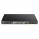 D-Link 24-port Gigabit PoE Smart Managed Switch with 4x 10G SFP+, 370Watts D-Link 24-port Gigabit PoE Smart Managed Switch with 4x 10G SFP+, 370Watts