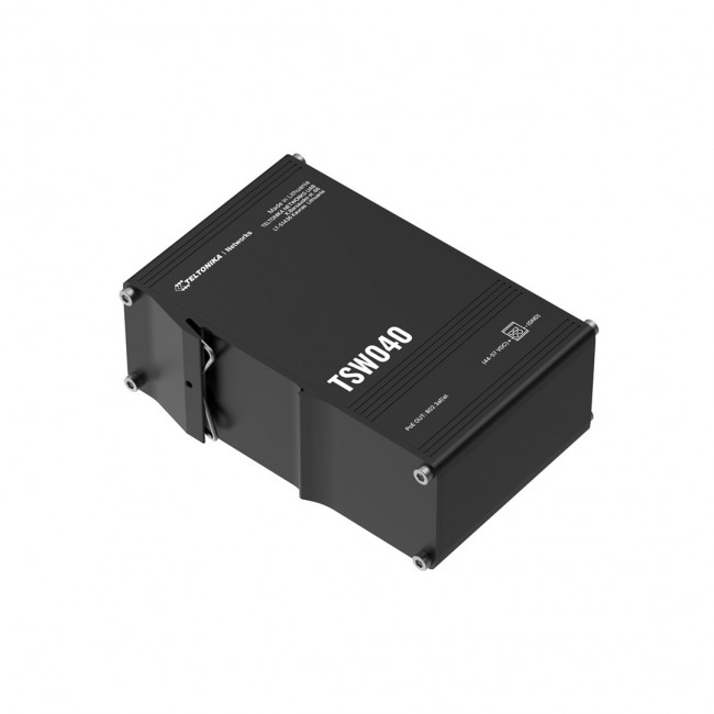 Teltonika NETWORKS TSW040 8-Port PoE+ Switch Unmanaged Fast Ethernet (10/100) Power over Ethernet (PoE) Black Teltonika NETWORKS TSW040 8-Port PoE+ Switch Unmanaged Fast Ethernet (10/100) Power over Ethernet (PoE) Black