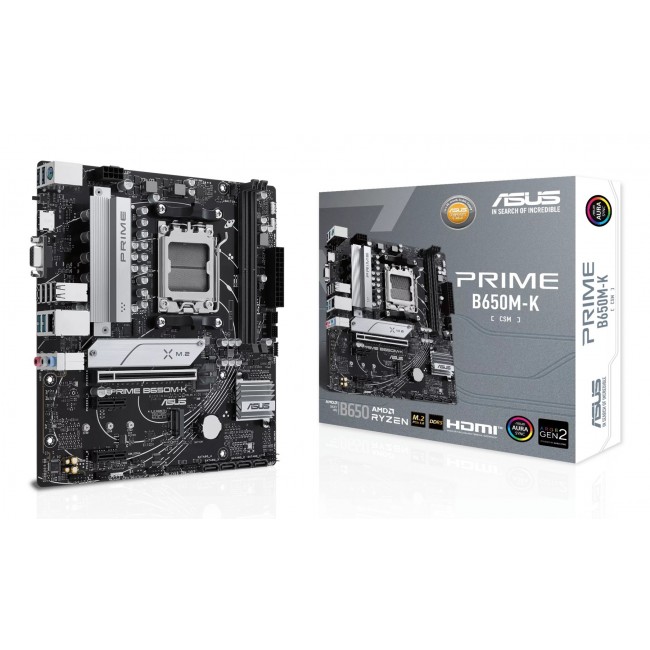 ASUS PRIME B650M-K AMD B650 Socket AM5 micro ATX ASUS PRIME B650M-K AMD B650 Socket AM5 micro ATX