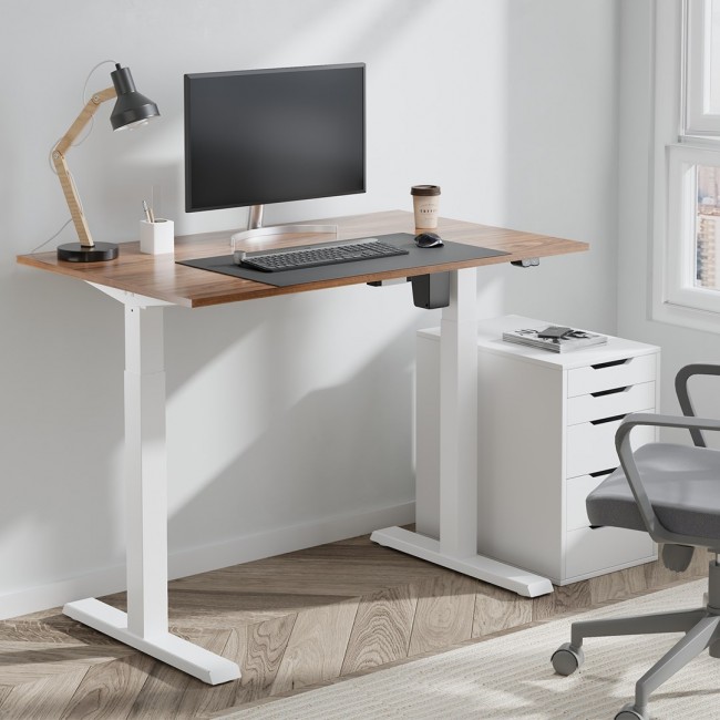 Ergo Office ER-403 Sit-stand Desk Table Frame Electric Height Adjustable Desk Office Table Without Table Top White Ergo Office ER-403 Sit-stand Desk Table Frame Electric Height Adjustable Desk Office Table Without Table Top White