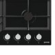Gorenje GT641KB hob Black Built-in 60 cm Gas 4 zone(s) Gorenje GT641KB hob Black Built-in 60 cm Gas 4 zone(s)