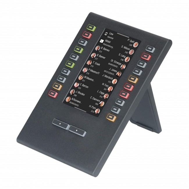 Auerswald COMfortel D-XT20i IP add-on module Black 20 buttons