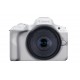 Canon EOS R50, White + RF-S 18-45mm F4.5-6.3 IS STM Kit MILC 24.2 MP CMOS 6000 x 4000 pixels