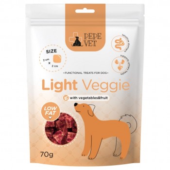 PEPE VET Light Veggie - dog treat - 70g