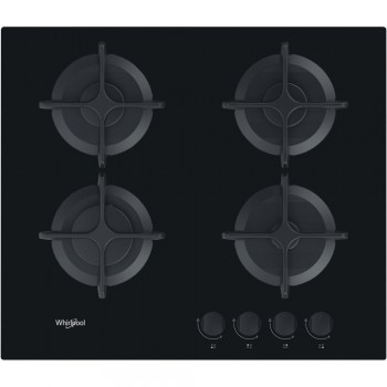 Whirlpool AKT 616/NB hob Black Built-in 60 cm Gas 4 zone(s)