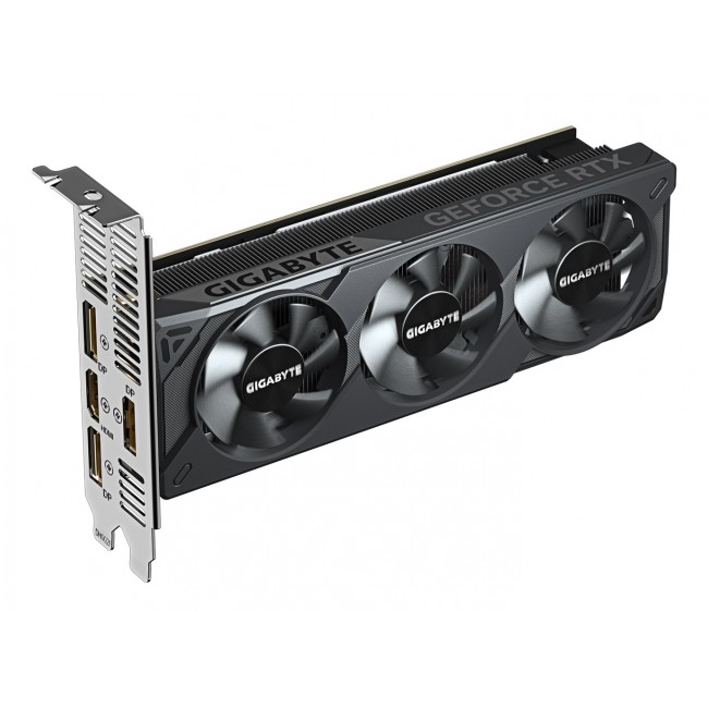 GIGABYTE GeForce RTX 5060 OC Low Profile 8G Graphics Card - 8GB GDDR7, 128bit, PCI-E 5.0, 2512 MHz Core Clock, 3 x DisplayPort, 1 x HDMI, GV-N5060OC-8GL GIGABYTE GeForce RTX 5060 OC Low Profile 8G Graphics Card - 8GB GDDR7, 128bit, PCI-E 5.0, 2512 MHz Core Clock, 3 x DisplayPort, 1 x HDMI, GV-N5060OC-8GL