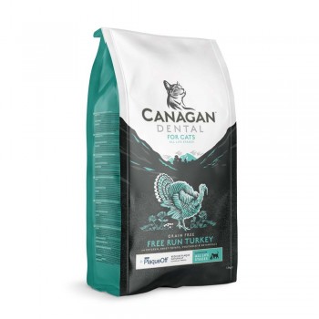 CANAGAN Dental turkey - dry cat food - 1.5kg