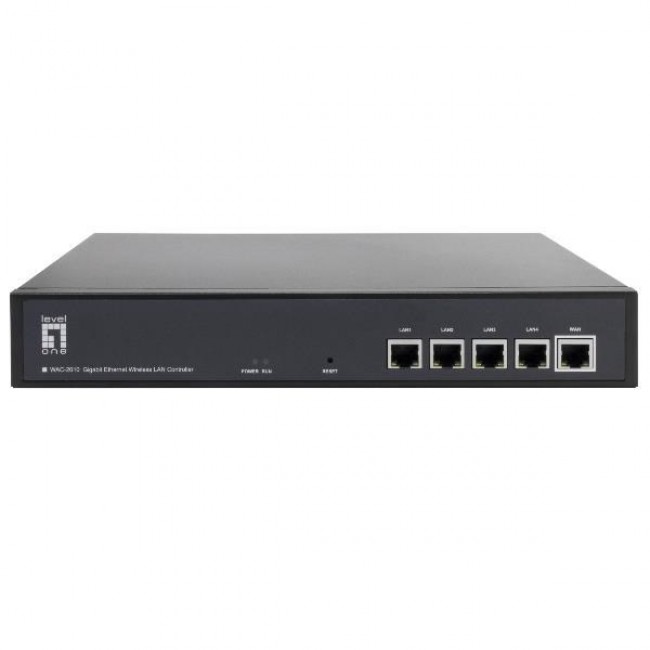 LevelOne Gigabit Ethernet Wireless LAN Controller, Manage up to 128 APs