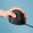 R-Go Tools Ergonomic mouse R-Go HE Break with break software, medium (hand size 165-185 mm), left-handed, Wired, black R-Go Tools Ergonomic mouse R-Go HE Break with break software, medium (hand size 165-185 mm), left-handed, Wired, black