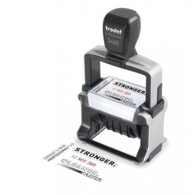 Trodat 5117 Self-Inking Text/Date stamp