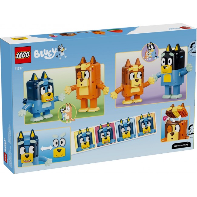 LEGO BLUEY 11217 Brick-Built Bluey Family