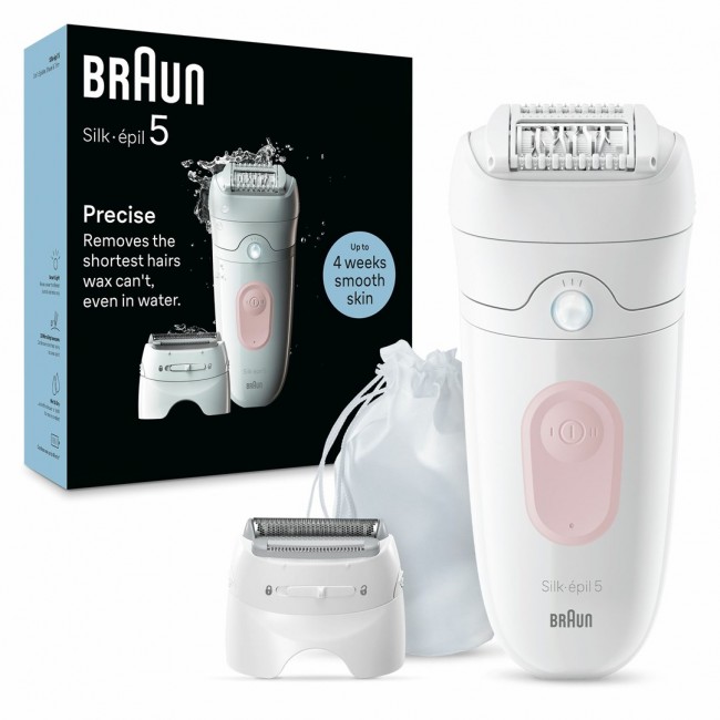 Braun Silk- pil 5 5-030 28 tweezers Pink, White
