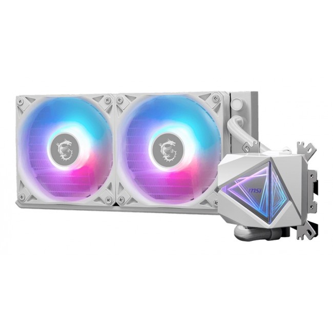 MSI MAG Coreliquid I240 Processor All-in-one liquid cooler 12 cm White 1 pc(s)