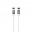Havit CB6290 - USB Type C to USB Type C cable, 1 m (white/grey)