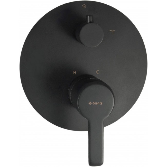 Concealed shower mixer with shower switch