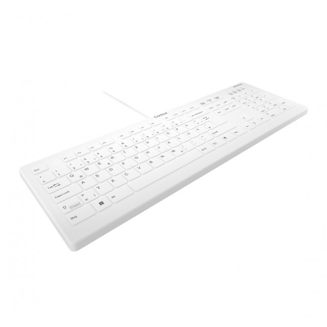 Contour Design Active Key Contour QuickClean Medical Keyboard Removable Cover Full-Size Wired White DE C8112 Contour Design Active Key Contour QuickClean Medical Keyboard Removable Cover Full-Size Wired White DE C8112