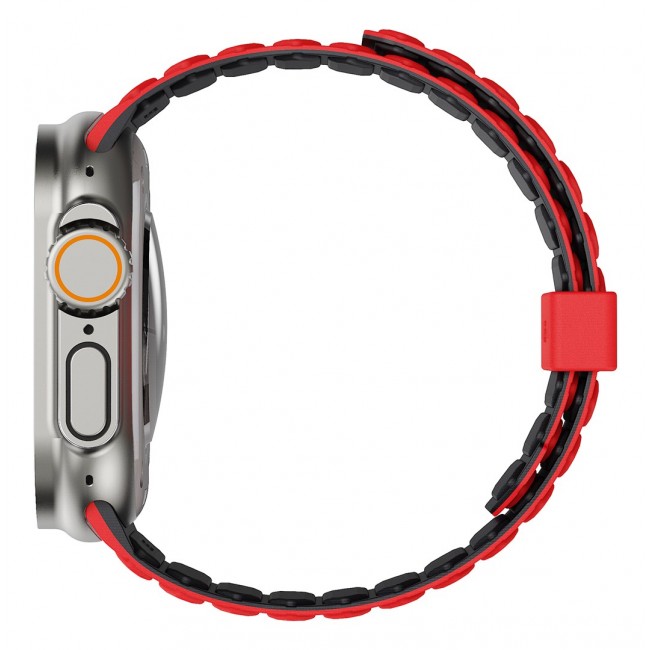Urban Armor Gear 19416111319B smart wearable accessory Strap Ash, Red Silicone