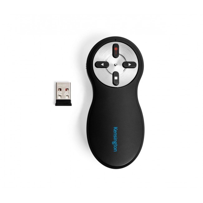 Kensington Wireless Presenter with Red Laser - Nano Receiver Kensington Wireless Presenter with Red Laser - Nano Receiver