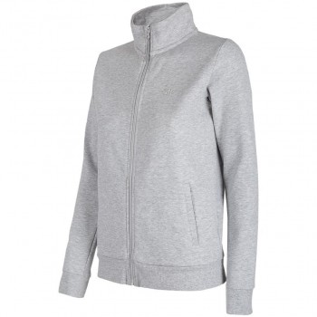 Women's sweatshirt 4F cool light gray melange H4Z22 BLD351 27M S
