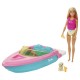 Barbie Speedboat + GRG30 MATTEL Doll Barbie Speedboat + GRG30 MATTEL Doll