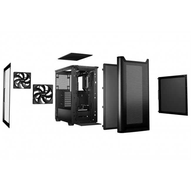 be quiet! PURE BASE 501 Airflow Window Black Midi Tower be quiet! PURE BASE 501 Airflow Window Black Midi Tower