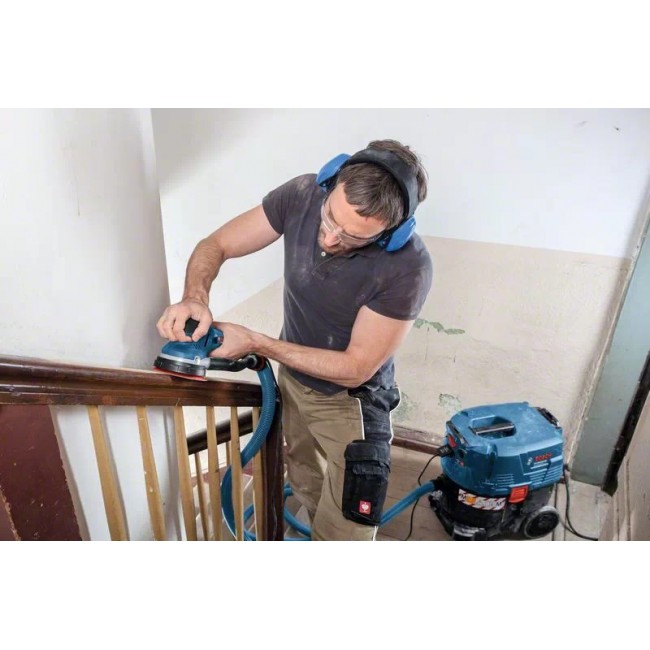 Bosch GET 55-125 Professional Random orbital sander 7800 RPM 15600 OPM Black, Blue 550 W Bosch GET 55-125 Professional Random orbital sander 7800 RPM 15600 OPM Black, Blue 550 W