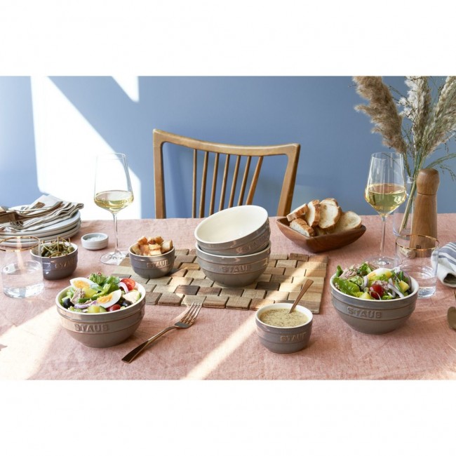 Staub Ceramique ramekin 700 ml Grey Round Staub Ceramique ramekin 700 ml Grey Round