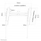 Neomounts LED-W650BLACK TV mount wall 37-75 Neomounts LED-W650BLACK TV mount wall 37-75