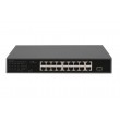 Digitus 16 Port Fast Ethernet PoE Switch , 2 Gigabit Uplinks (RJ45 / SFP) Digitus 16 Port Fast Ethernet PoE Switch , 2 Gigabit Uplinks (RJ45 / SFP)