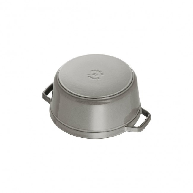 STAUB Cast iron round pot 40500-246-0 3.8l graphite STAUB Cast iron round pot 40500-246-0 3.8l graphite