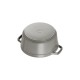 STAUB Cast iron round pot 40500-246-0 3.8l graphite STAUB Cast iron round pot 40500-246-0 3.8l graphite