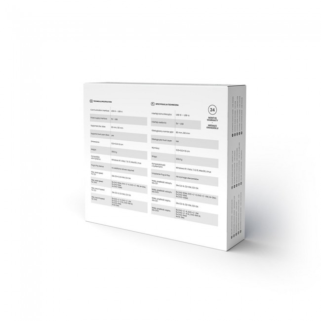 SAVIO EXTERNAL SLIM DVD RECORDER AK-43 SAVIO EXTERNAL SLIM DVD RECORDER AK-43