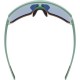 Uvex sportstyle 235 Multi-sport glasses Unisex Semi rimless Green, Red