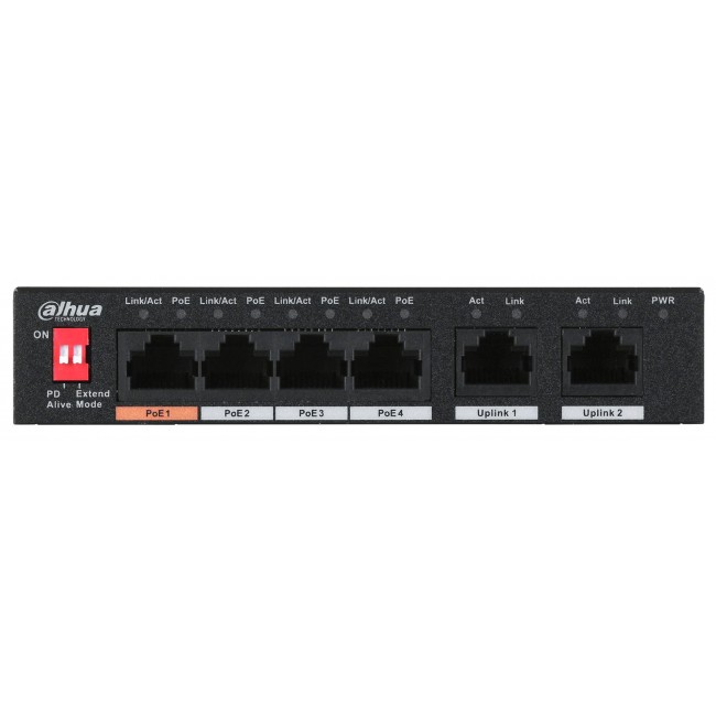 SWITCH DAHUA PFS3006-4ET-60-V2 SWITCH DAHUA PFS3006-4ET-60-V2