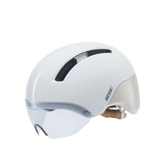 HJC CALIDO PLUS White, Grey Cycling Helmet, PEARL WHITE GREY, Size S