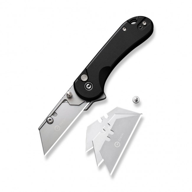 CIVIVI Elementum Utility Aluminum Black Knife