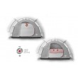 High Peak Brixen 4.0 4 person(s) Green, Light grey Tunnel tent