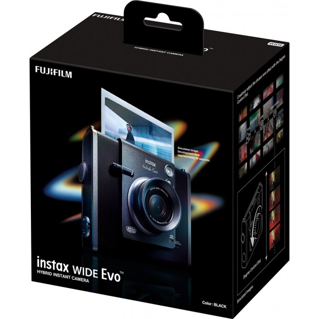 Instant camera Instax Wide Evo black Fujifilm